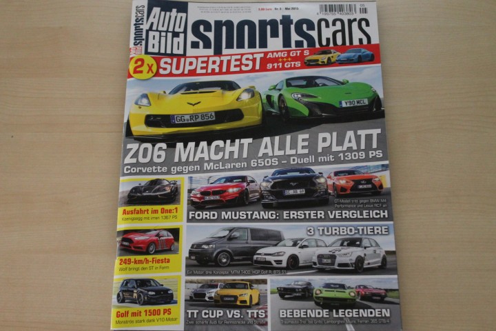 Auto Bild Sportscars 05/2015